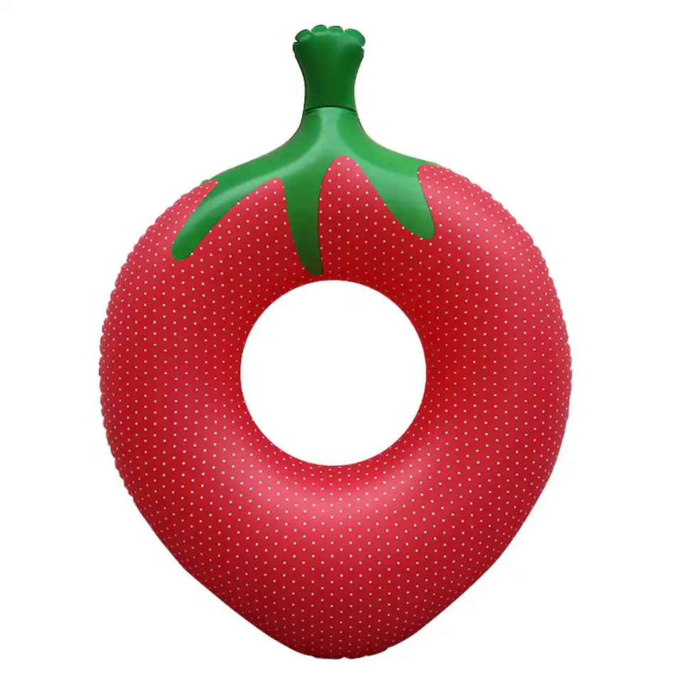 strawberry pool float