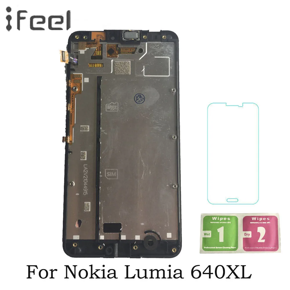 

For NOKIA lumia 640 XL LCD Display Touch Screen Digitizer Display with frame for NOKIA Microsoft 640 XL Assembly