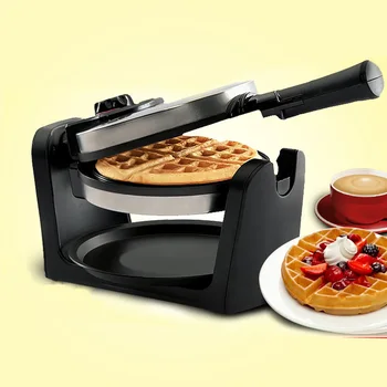 

Home breakfast machine multi-function cake machine rotating waffle furnace flip waffle machine
