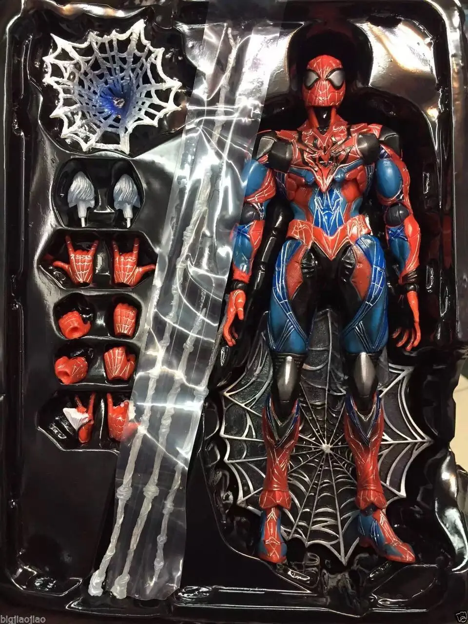play arts kai spiderman