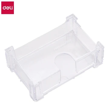 

Deli PS Business Card Holder Transparent E7621