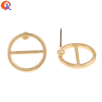 

Cordial Design 100Pcs 15*15MM Jewelry Accessories/Earrings Stud/Round Shape/DIY Making/Hand Made/Jewelry Findings Component
