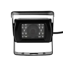 HD CCD Car Rear View Camera Reverse backup Camera rearview parking 120 Degree 18 IR Nightvision Waterproof Bus Truck Camera WF