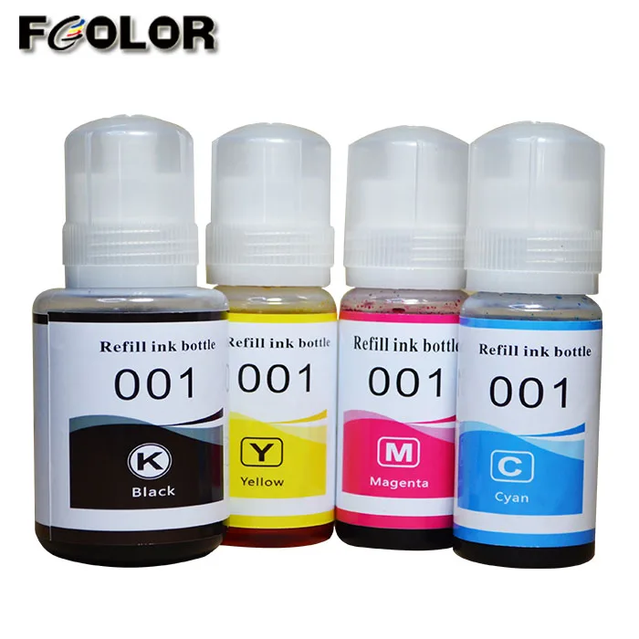 Tinta de tinte 001 para Epson L6170, 6160, L6190, L4150, L4160, 4 colores,  nueva|Kits de recarga de tinta| - AliExpress