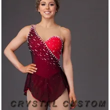 Лидер продаж, платья для фигурного катания для девочек, новое модное Брендовое платье для соревнований на коньках для детей, DR3471