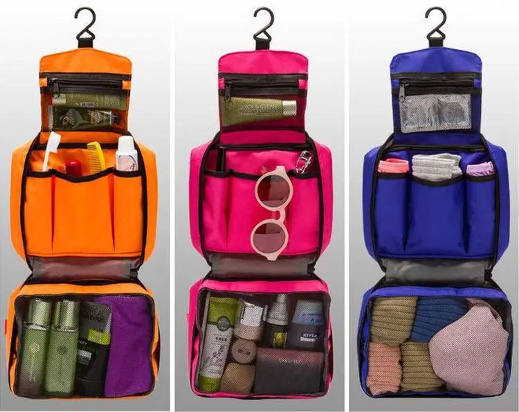 6 Color Fashion Travel Wash Bag Storage Case Large Capacity Cosmetic 6 Color Fashion Travel Wash Bag Storage Case Large Capacity Cosmetic Bags Outdoor Hanging Sorting Waterproof Handbag In Cases From