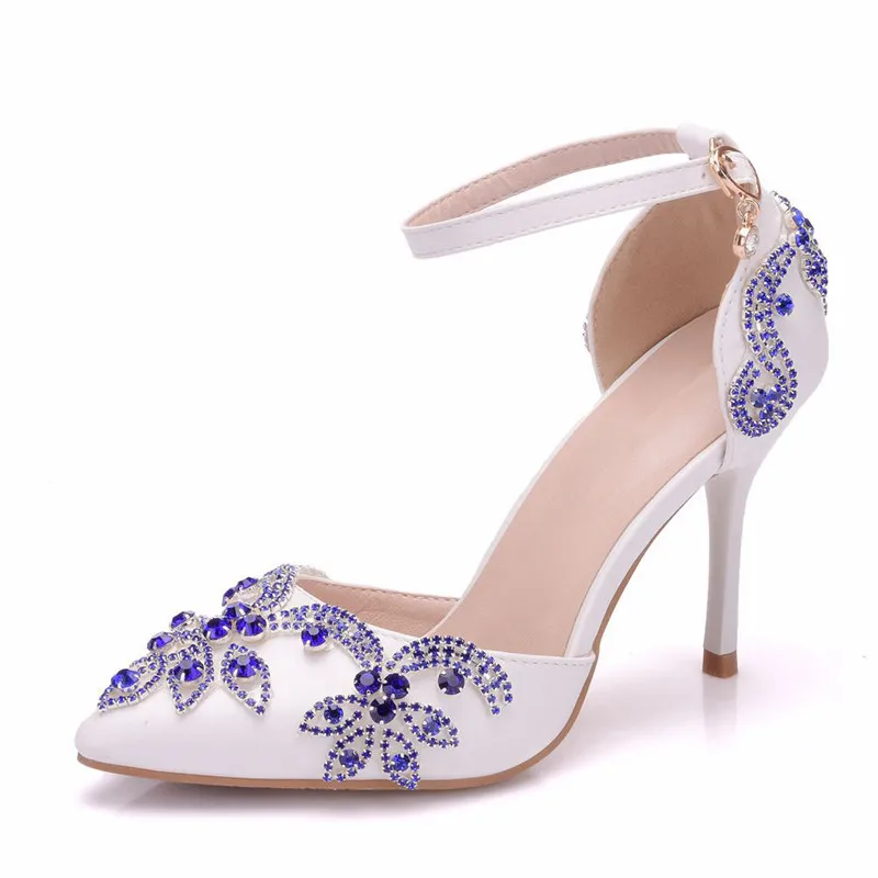 pointed wedding heels