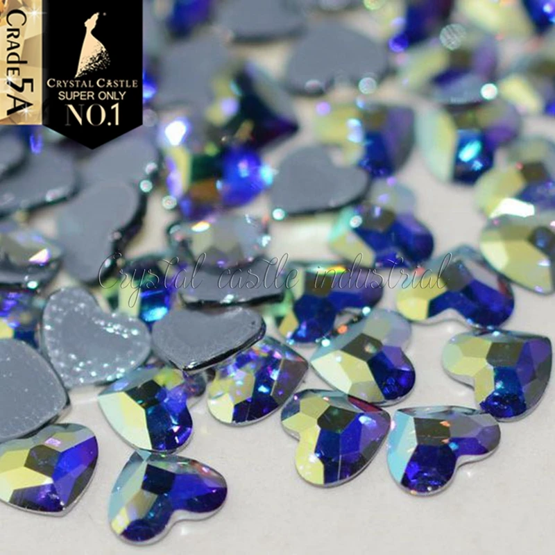 2808 heart hotfix crystals 800