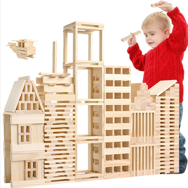 Creative Wooden Dominoe Blocks – TheToddly