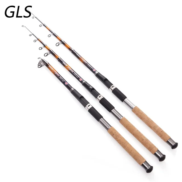 Best Offers Carbon Fiber Fishing Rod Telescopic Fishing Pole Carp Feeder Spinning Rod 2.1m 2.4m 2.7m 3.0m 3.6m