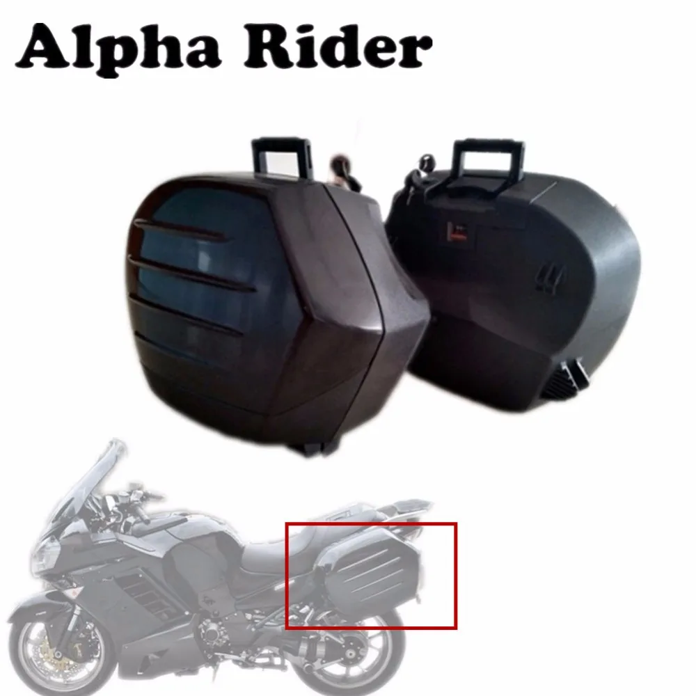 

For Kawasaki Concours 14 / ZG1400 / 1400GTR High Quality Hard Saddlebag Storage Side Luggage Saddle Box Bag Trunk Tool Case