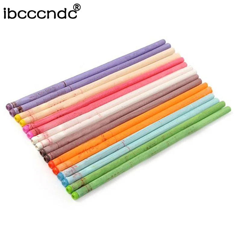 10 pcs/set Ear Candles Healthy Care Ear Treatment Ear Wax Removal Cleaner Ear Aromatherapy Treatment Therapy Random Color