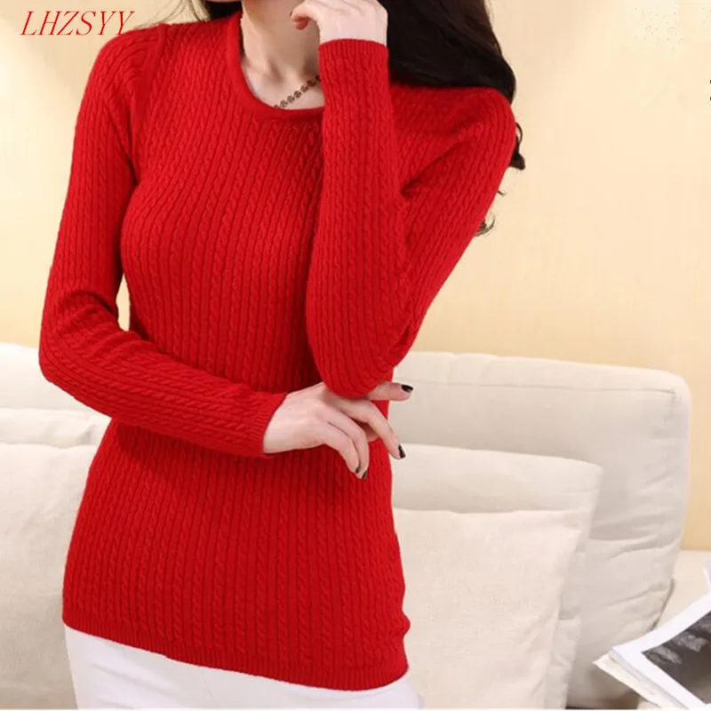 2016 New winter Cashmere Sweater knit sweater O-neck sweater women cultivating long-sleeved pullover Fashion wild 2016 New winter Cashmere Sweater knit sweater O-neck sweater women cultivating long-sleeved pullover Fashion wild