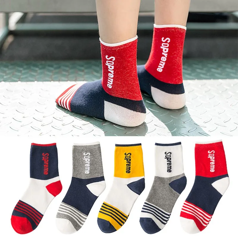 

Men's funny cotton happy socks new socks men cotton street fashion brand tube sock fashion personality sports