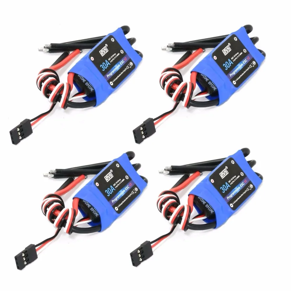 4pcs High Quality Simonk 30A Brushless Speed Controller