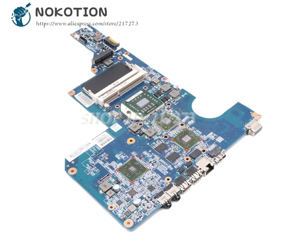 NOKOTION 597673-001 610160-001 аккумулятор большой емкости для hp CQ62 G62 ноутбук материнская плата Гнездо S1 DDR3 HD4500 графика Процессор