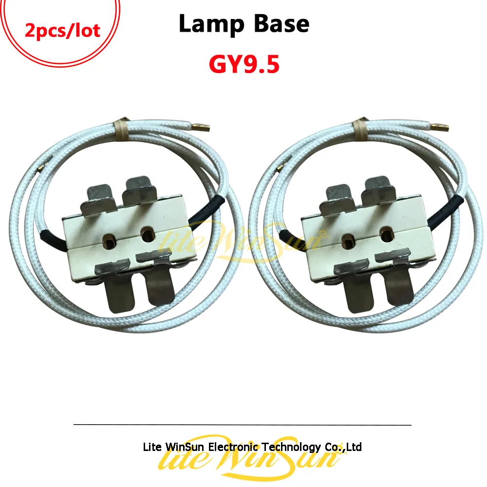 Litewinsune 2 шт. бесплатная доставка основание для лампы gy9 5 патрон лампы|lamp base|gy9.5 lamp