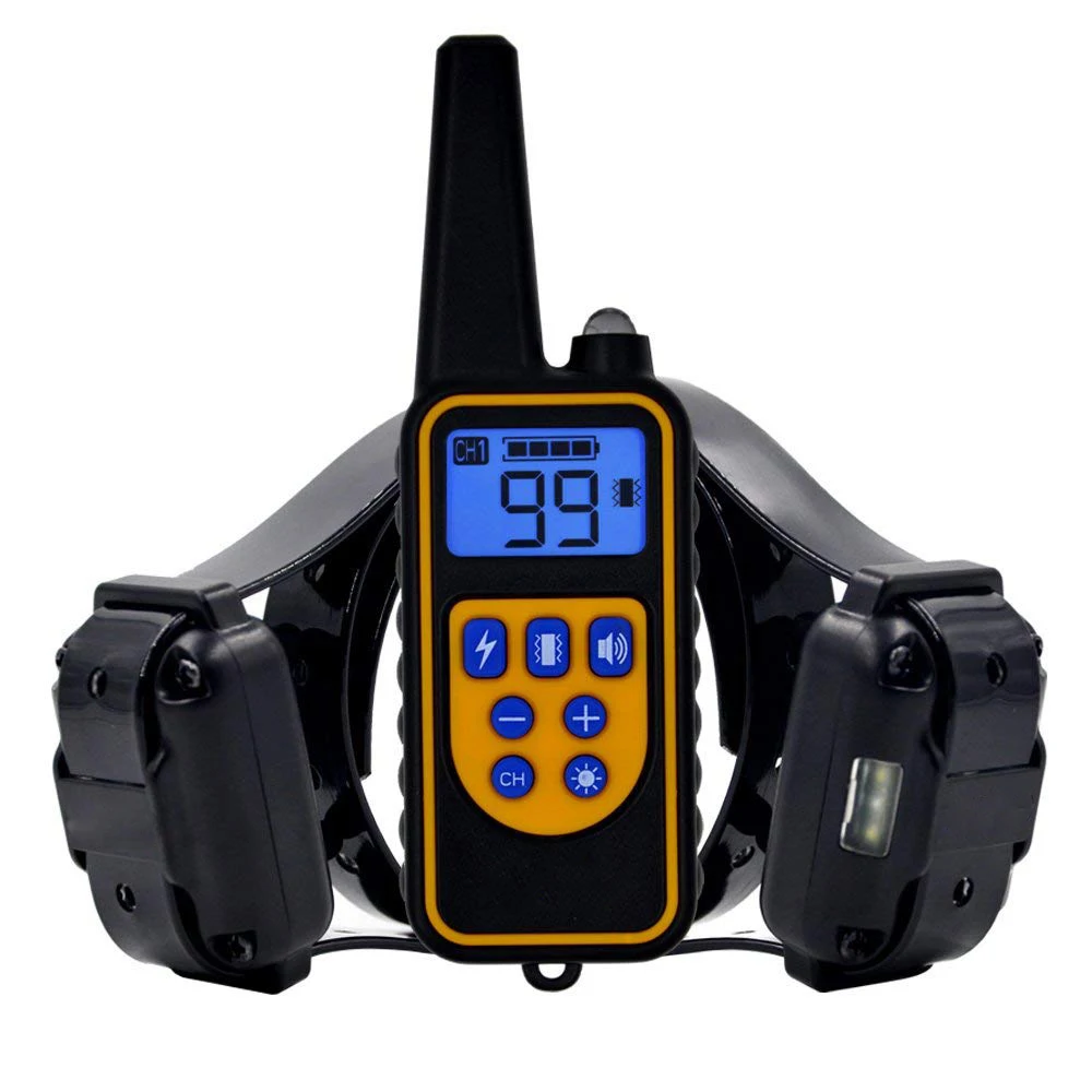 Waterproof Training Collar for Dogs with Beep Vibrate Shock and