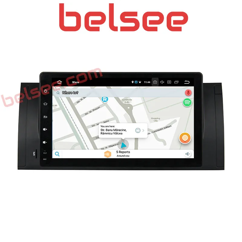 Belsee для BMW E39 X5 E53 M5 Android 9,0 Восьмиядерный автомобильный радиоприемник 4 Гб стерео Bluetooth gps навигационный блок Авторадио WiFi Mirrorlink