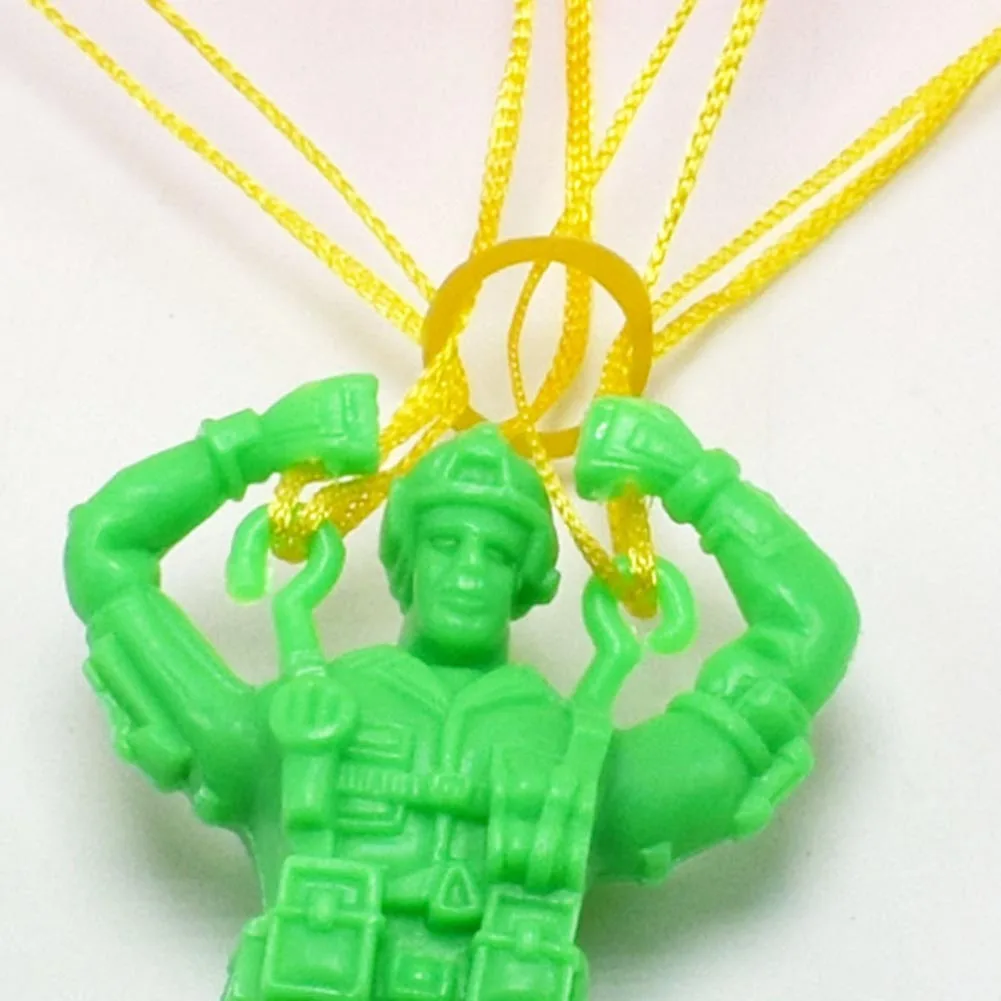 Парашют с фигуркой детский парашют ручная игра игры на открытом воздухе