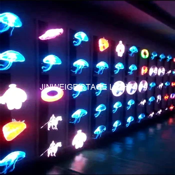 

Free Shipping 2pcs/Lot 2018 Newest Universal LED Fan Effect Light LED Portable Player 3D Dispaly Fan Unique Hologram