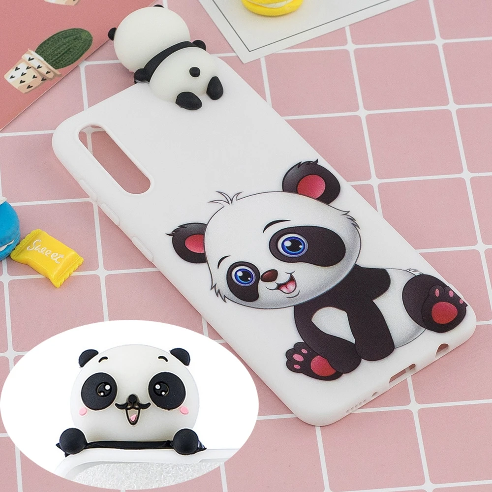 

A50 A70 for Fundas Samsung A50 A70 Case A40 3D Kawaii Panda Unicorn Silicone Cover for etui Samsung Galaxy A10 A20 A30 A40 Cases
