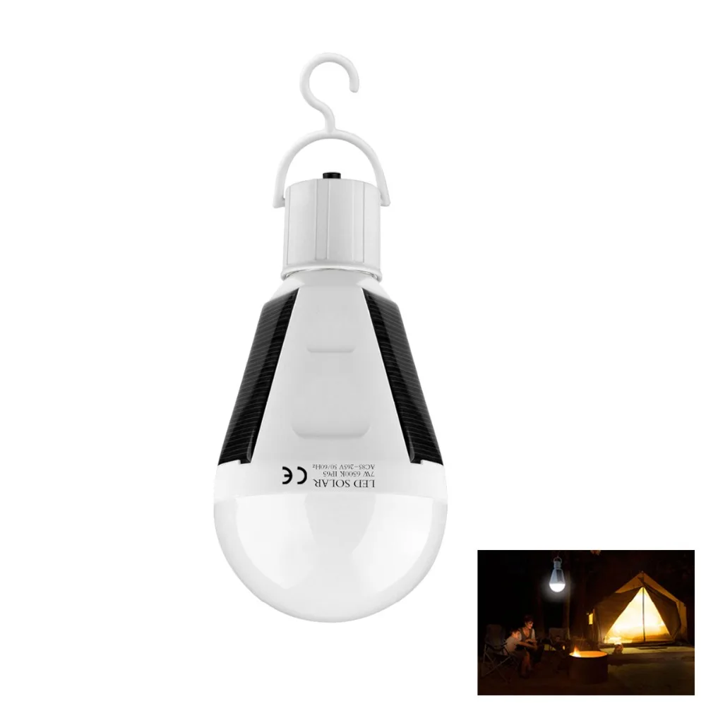 Солнечный светильник для кемпинга светодиодные лампы E27 светодиодный ная лампа