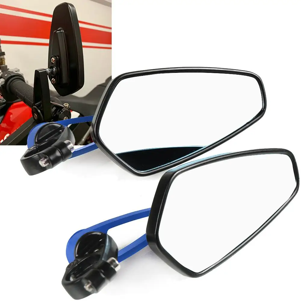 

7/8" Motorcycle Rear View Mirrors Motorbike Handle Bar End Rear View Mirrors FOR SUZUKI TL1000S GSX600 GSX750 DR 650 S GSX1300