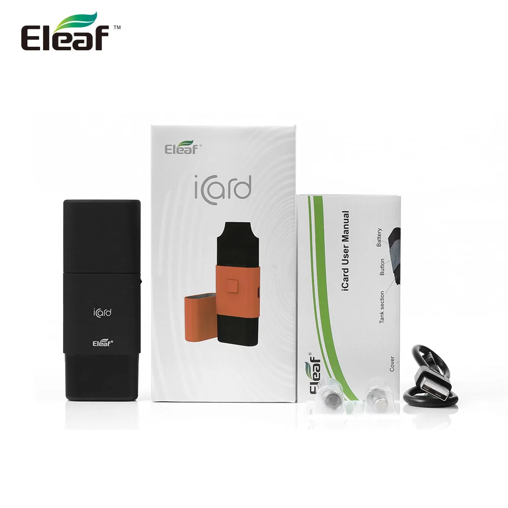 Оригинальный стартовый набор Eleaf iCard электронная сигарета Vape 650 мАч батарея с 2 мл