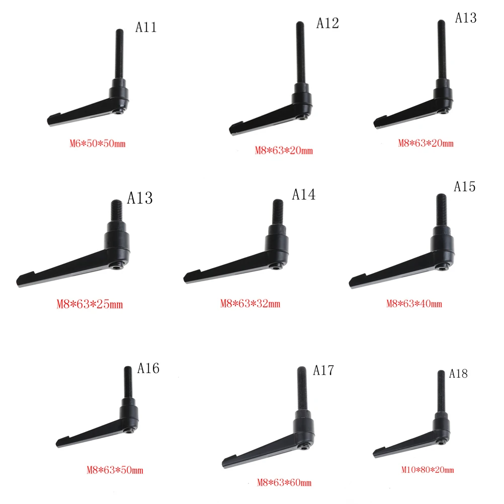 Регулируемая фиксирующая Резьбовая ручка высокого качества M6 M8 M10 зажимной рычаг механизма