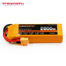 Tcbworth RC Lipo батареи 3 s 11.1 В 2600 мАч 40C для RC Самолет автомобиля Лодка Акку Бесплатная доставка