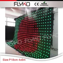 Китай экспресс светодиодный продукт серии светодиодный видео занавес