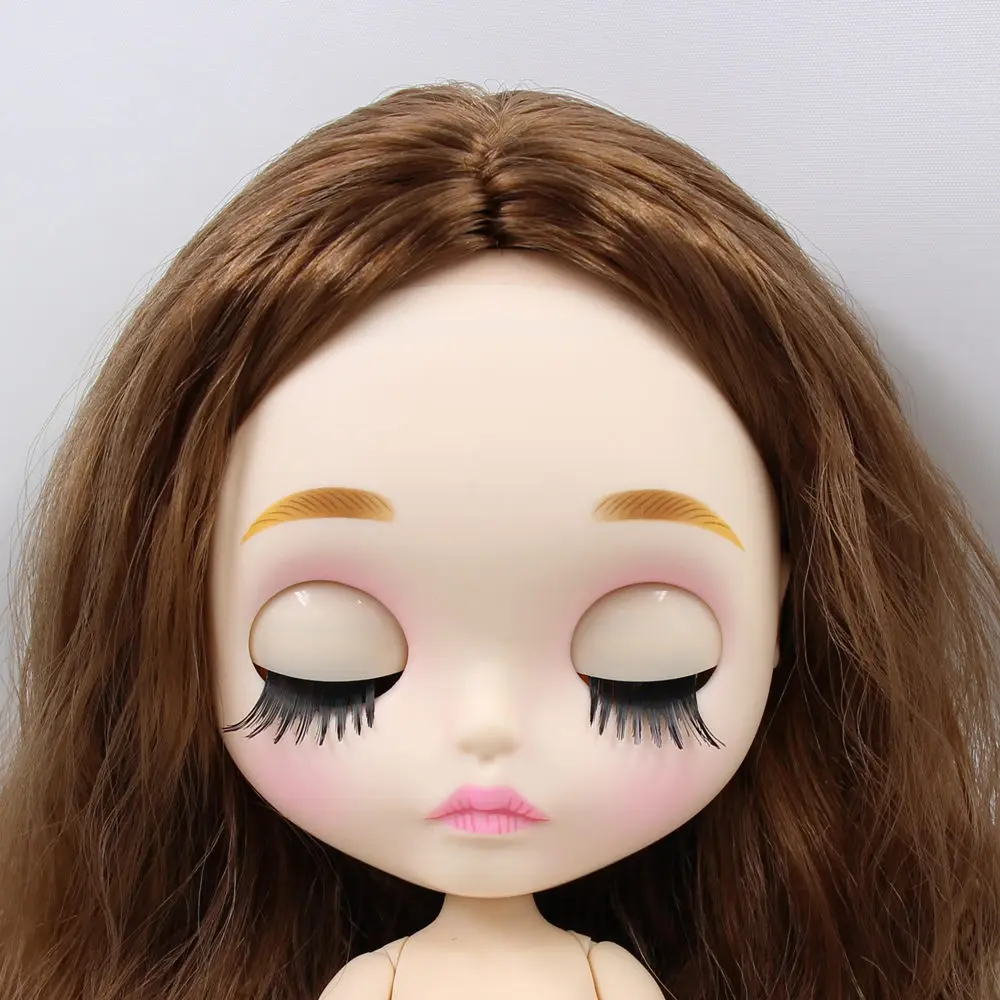 ICY DBS Blyth Doll New makeup white skin matte face handmade eye string with sleeping eye long eyelash service