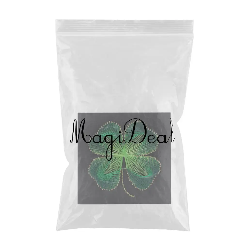 12x12 Inch String Art Lucky Flower Kits Home Decoration DIY Thread Winding Drawing for DIY Kids Beginners Crafts