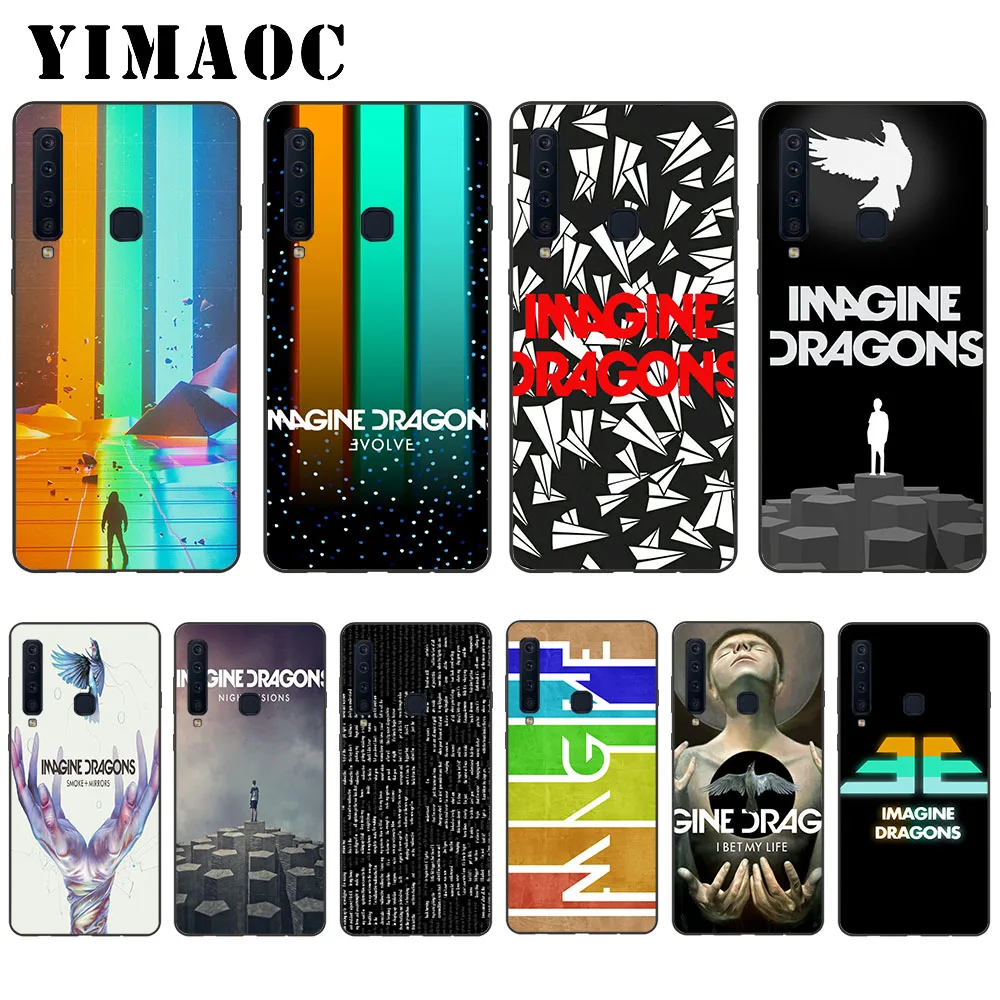 

YIMAOC Night Music Imagine Dragons Soft Case for Samsung Galaxy A3 A5 A6 A7 A8 A9 Plus Note 8 9 A10 A30 A40 A50 A70