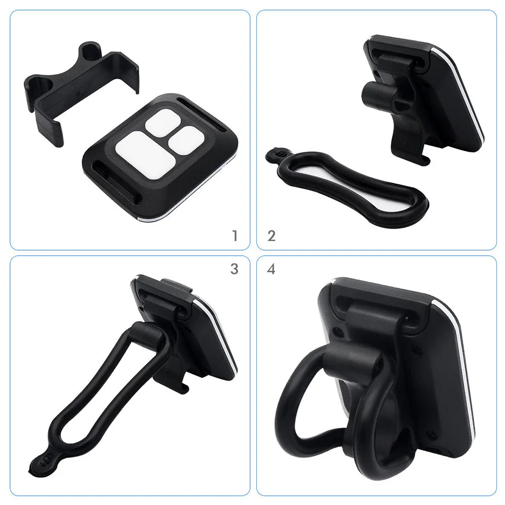 Sale Bicycle USB LED Indicator Rear Tail Light Bike Turn Signal Light with Wireless Remote YA88 4