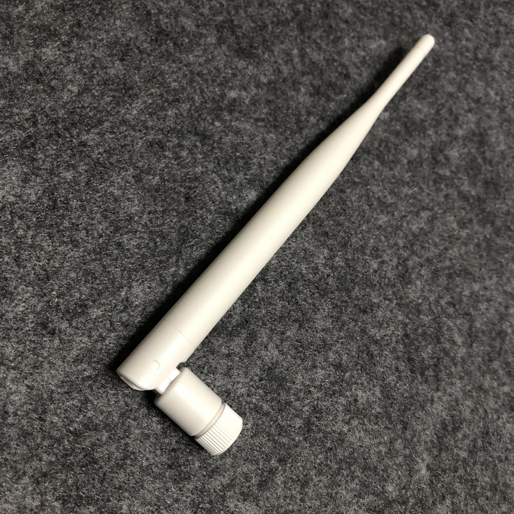 OwlCat 2.4Ghz 5Dbi High Gain 4G Antenna Male Plug White Color 20cm for 4G Wireless SIM Camera Antenna Connector
