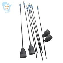 Outdoor Indoor Archery Tag Game Equipment Soft Foam Head EVA Arrow Screw Off Type