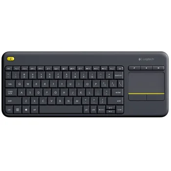 

Logitech K400 PLUS Wireless Touch Keyboard with Built-In Touchpad for Internet-Connected TVs