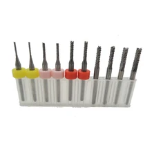 Hot sale10pcs PCB milling cutter 1 0 3 0mm fish tail milling cutter milling cutter tungsten