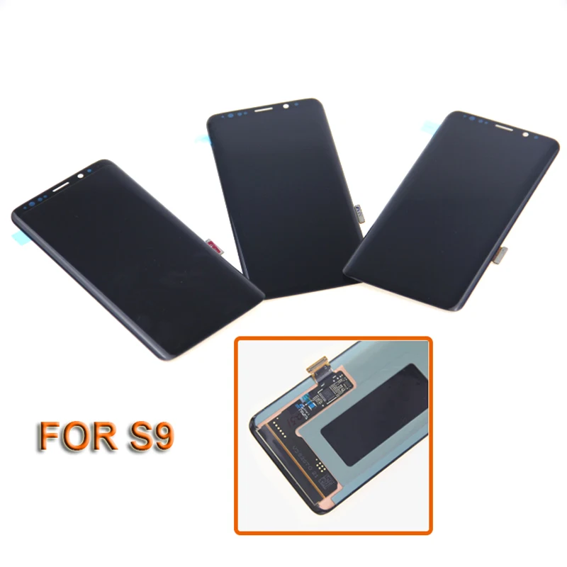 

GKOKOW AMOLED has the Display with Burn Shadow with Frame for SAMSUNG Galaxy S9 G960 Touch Screen Digitizer Assembly