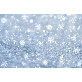 

Snowflake backdrops Vinyl cloth High quality Computer printed christmas Backgrounds
