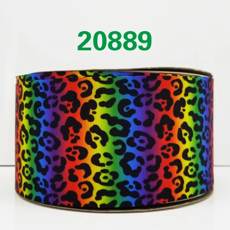 20889 50 ярдов мультфильм напечатанный grosgrain ленты 20895 - Цвет: 20889