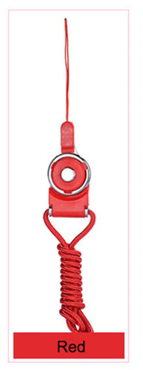 Oppselve ремешок на шею для ключей, ID карты, мобильный телефон, ремни для iPhone X, 8, 7, 6s, samsung, S9, S8, подвесная веревка, украшение для телефона - Цвет: Red