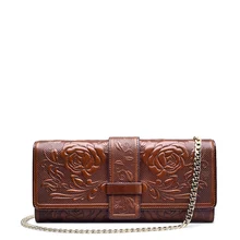 Women’s Envelope Clutch Patent Crocodile Skin Clutch Fashion Shoulder Bags For Lady