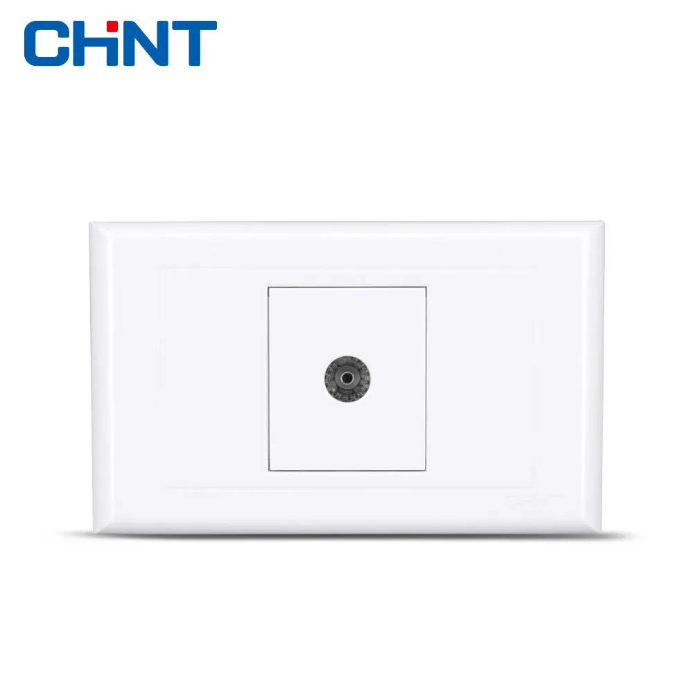 

CHINT Switch Socket 118 Type Switch Socket NEW5G A Television Socket Panel Correct Thailand Electrician