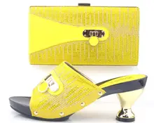 african font b Shoes b font And Bags to match set high quality ladies matching font