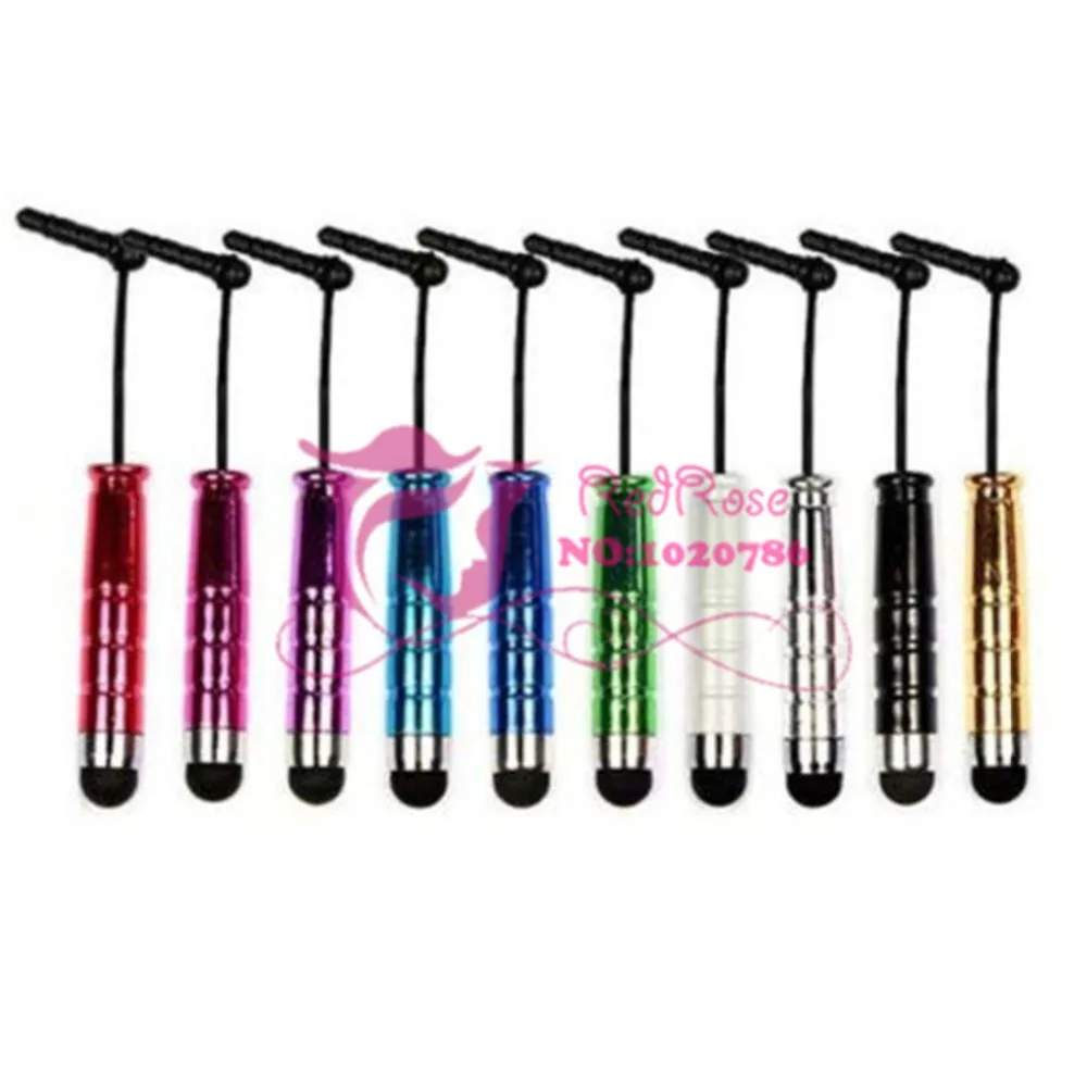 New Universal Capacitive Stylus Pen for All Tablet PC Smartphone PDA Touch touchpen With 3.5mm Earphone Jack Dustproof Plug | Компьютеры и
