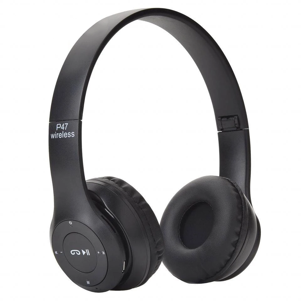

Wireless Headphone Bluetooth Foldable Stereo Gaming Headset EDR Earphone with Mic FM Radio For iPhone Huawei Xiaomi Smart Phone