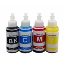 XIJIN Dye 70ml*4 Refill Ink Kit Compatible for L100 L110 L120 L132 L210 L222 L300 L312 Printers Ink Cartridge CISS